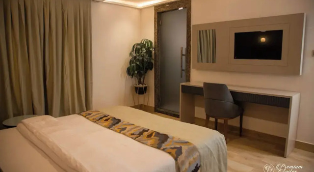 Komfort Doppel Apartment mit Balkon und mit Poolblick Premium Suites Marrakech