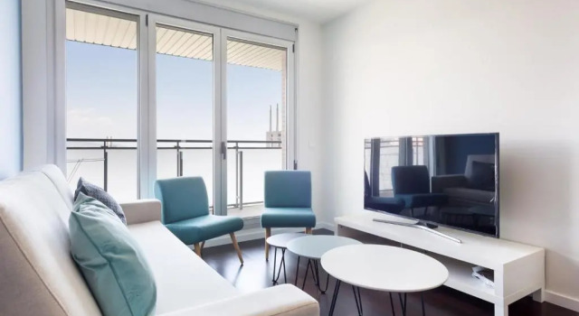 Апартаменты с 2 комнатами с балконом Olala Port Forum Apartments