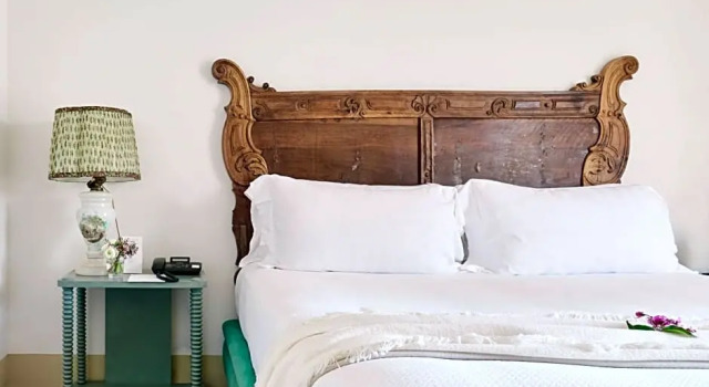 Deluxe Doppel Zimmer mit Meerblick Santavenere Hotel