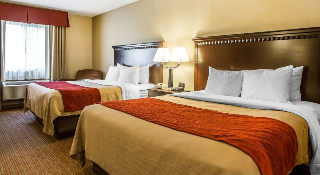Четырёхместный номер Standard Quality Inn Greenville North