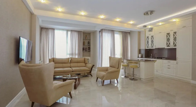 Апартаменты Hosthub - 2BR Super view, Забронировать Апартаменты/квартира Тбилиси Регион Тбилиси, рядом с Tеатр имени Марджанишвили