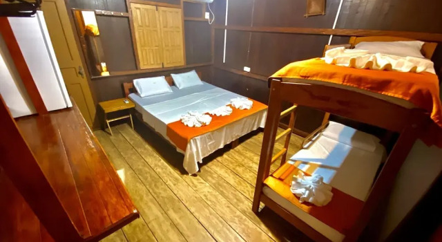 Четырёхместный номер Standard Amazonia Jungle Hotel