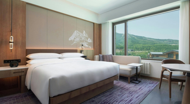 Standard Kahden hengen huone Courtyard By Marriott Chongli