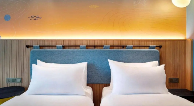 Superior Twin room with city view ibis Styles Semarang Simpang Lima