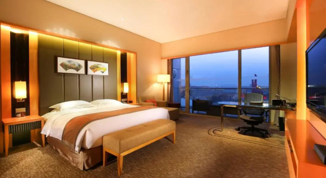 Номер Standard с видом на реку Hilton Nanjing Riverside