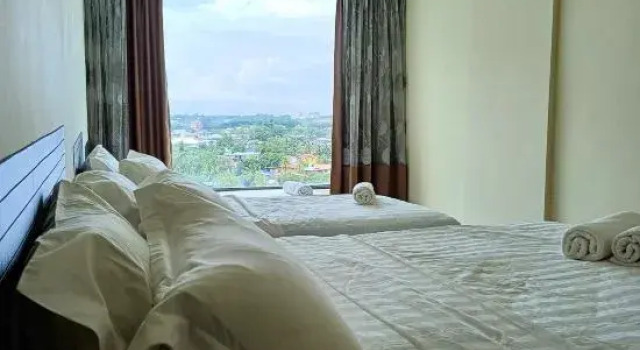 Люкс с 2 комнатами Kota Kinabalu CBD SKY HOTEL suites 2 bedrooms
