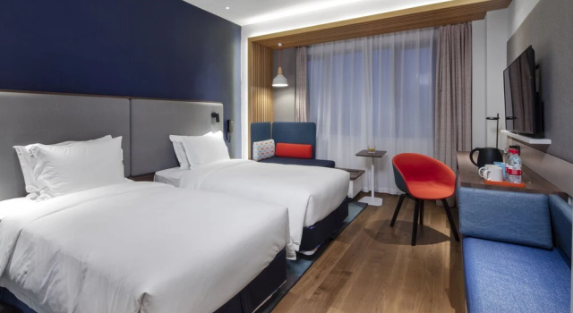 Двухместный номер Standard с видом на внутренний двор Holiday Inn Express Suzhou Zhouzhuang Ancient Town by IHG