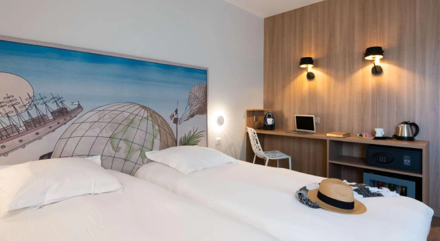 Двухместный номер Superior Hôtel Jules Verne Biarritz