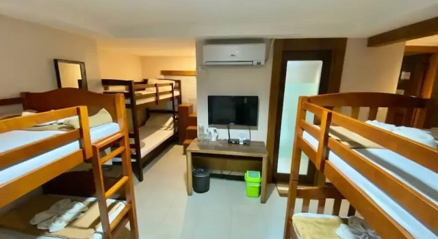 Кровать в общем номере Casa Verde Hotel & Events Center