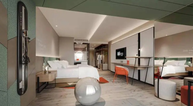 Двухместный номер Standard EVEN Hotel Chengdu Jinniu by IHG