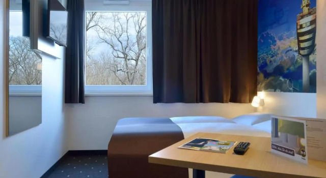 Одноместный номер B&B Hotel Stuttgart-Airport/Messe