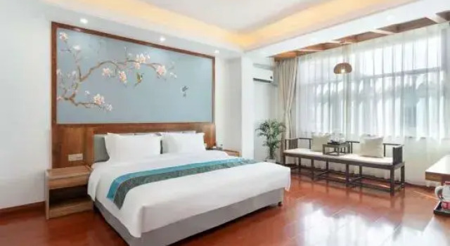 Люкс Comfort Wuyishan Yanshin Mountain House (Sangu Resort Area Impression Dahongpao Theater)