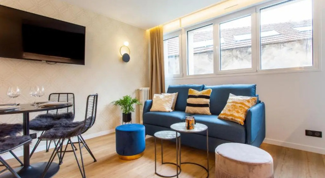 Апартаменты с 2 комнатами CMG Résidence Canal Saint-Martin Vellefaux