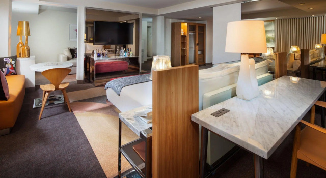 Двухместный люкс Signature SLS Hotel, a Luxury Collection Hotel, Beverly Hills