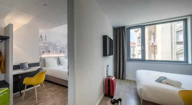Четырёхместный номер B&B Hotel Budapest City