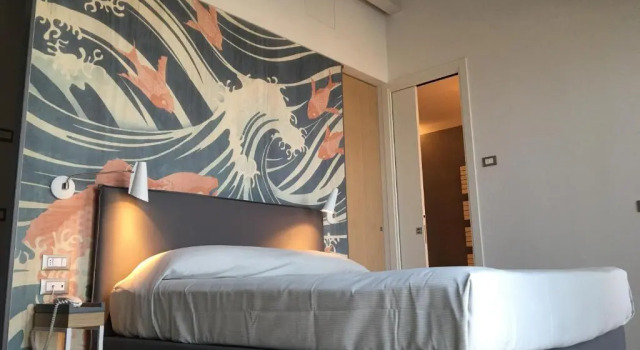 Трёхместный номер Standard с видом на море Terme Beach Resort
