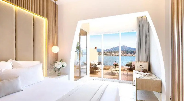 Двухместный номер Standard с балконом Hôtel Marinca & Spa