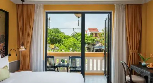 Номер Deluxe с балконом Sen Village Hoi An