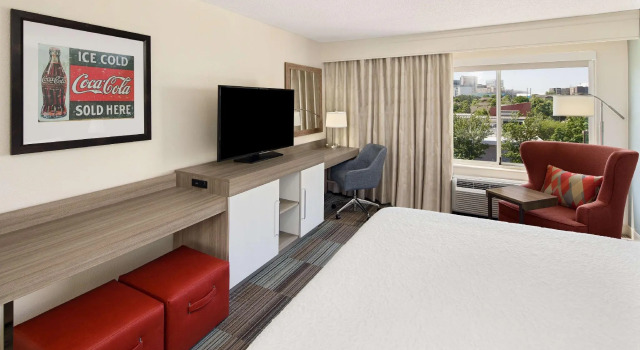 Двухместный номер Hampton Inn Atlanta-Georgia Tech-Downtown