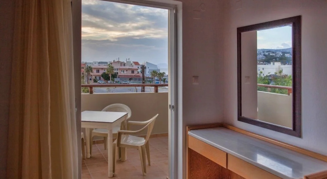 Апартаменты c 1 комнатой с частичным видом на море Ilian Beach & Apartments