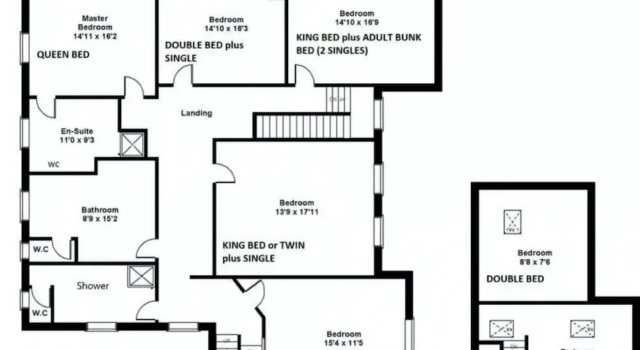 Коттедж 9 Bedroom Country House in Longtown, No Deposit