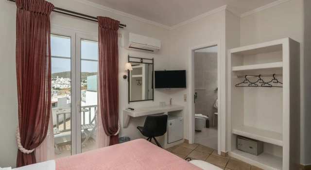 Двухместный номер Standard с балконом и с видом на море Ostria Hotel