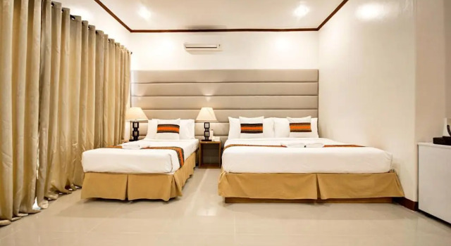 Номер Superior с балконом и рядом с пляжем Sur Beach Resort Boracay