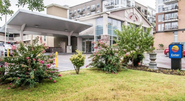 Кровать в общем номере Comfort Inn Downtown Nashville - Music City Center