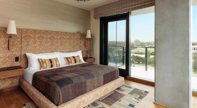 Двухместный номер Premier с балконом Austin Proper Hotel, a Member of Design Hotels