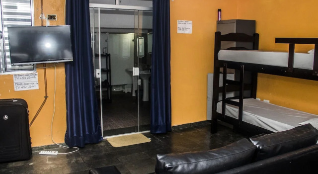 Кровать в общем номере São Paulo Global Hostel