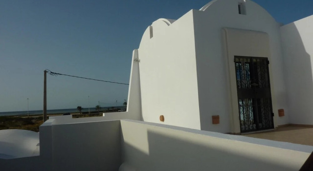 House With 3 Bedrooms in Houmt Souk, With Wonderful sea View, Private, Boek Vakantiehuis Villa's in Djerba, Villa