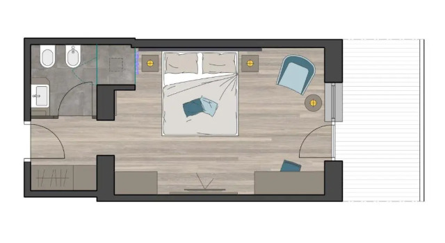 Двухместный номер Standard с балконом Hotel WH - Wiesnerhof