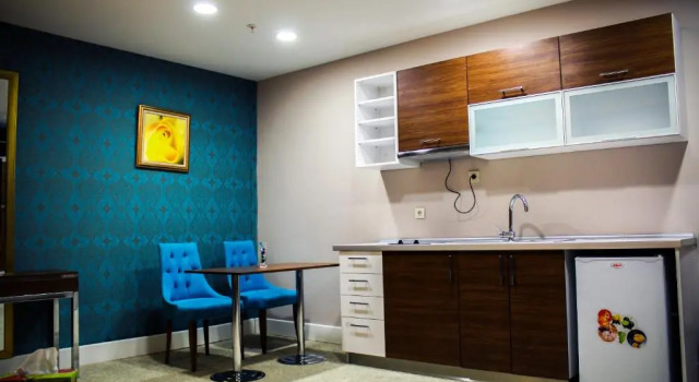 Suite De lujo con balcón y con vista Shams Albasra Hotel
