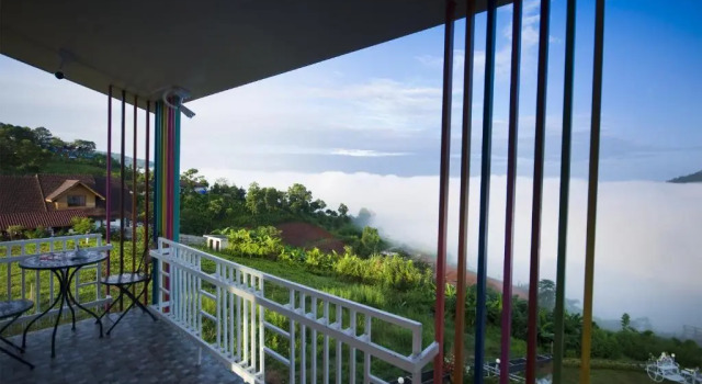 Двухместный номер Standard с балконом и с видом на горы Hotel Viewpoint Khao Koh