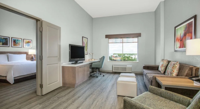 Номер Standard c 1 комнатой Hilton Garden Inn Palm Beach Gardens