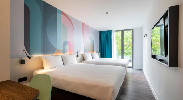Четырёхместный номер Standard B&B HOTEL Gent Centrum