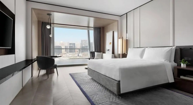 Двухместный номер с видом на реку JW Marriott Marquis Hotel Shanghai Pudong