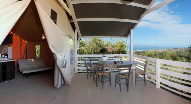 Тент Agriturismo Le Rondini Di San Bartolo