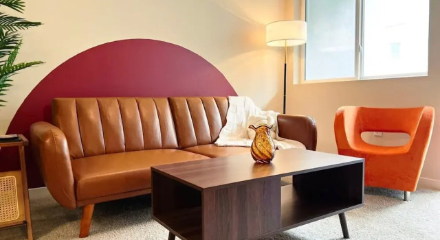 Апартаменты Boho Style Home LA -free Parking 10 Min To Cedars