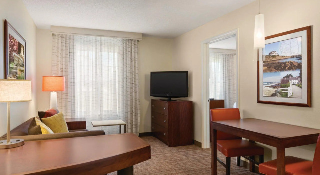 Двухместный люкс c 1 комнатой Residence Inn by Marriott Newport Middletown
