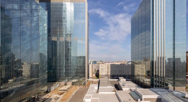 Двухместный люкс Premium с видом на внутренний двор Отель Sheraton Астана