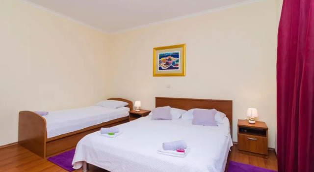 Апартаменты c 1 комнатой с видом на море Apartments Dora Mljet