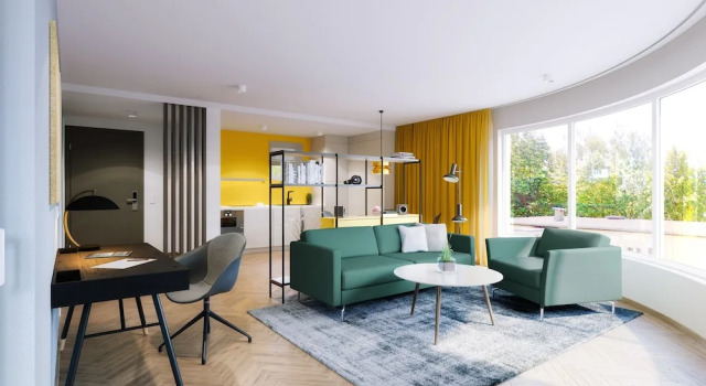 Люкс Executive DD Suites Serviced Apartments