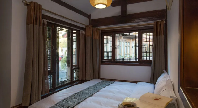 Семейный люкс с видом на реку Jun Bo Xuan Boutique Hotel