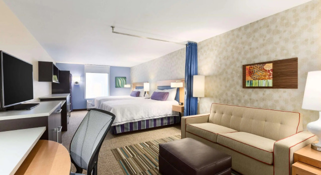 Четырёхместная студия Home2 Suites by Hilton Sioux Falls Sanford Medical Center