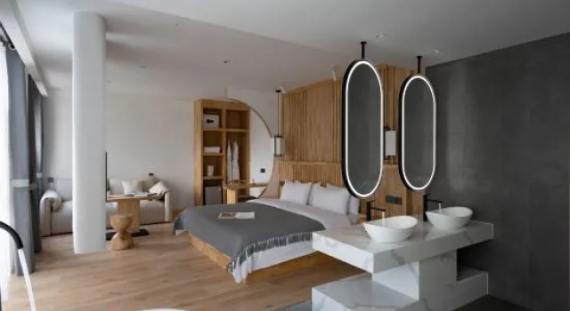 Двухместный люкс Xingshantang Guesthouse