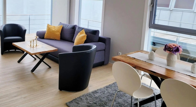 Apartment in a floating house on the Geierswalder See, Забронировать Апартаменты/квартира  