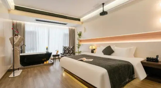 Hengshan Lingshanqi Two-Building Suite Homestay (Nanyue Great Temple Scenic Area), Varaa Hotelli Hengyang Hengyang