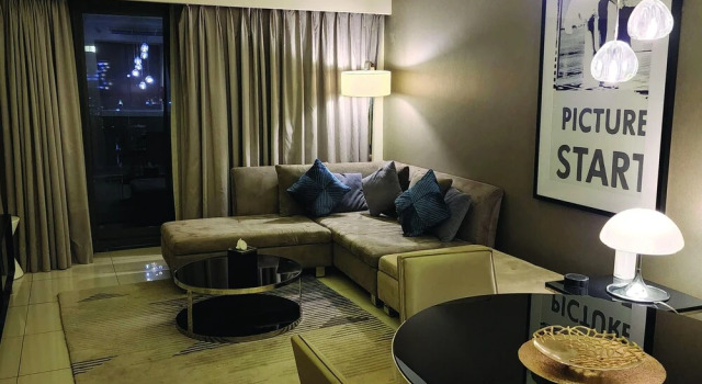 Quill Residence One Bedroom Apartment Burj Khalifa View