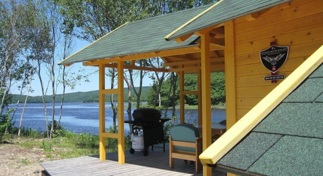 Номер Classic Millyard Recreation Riverfront Cottages